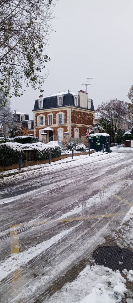 My first snowy experience