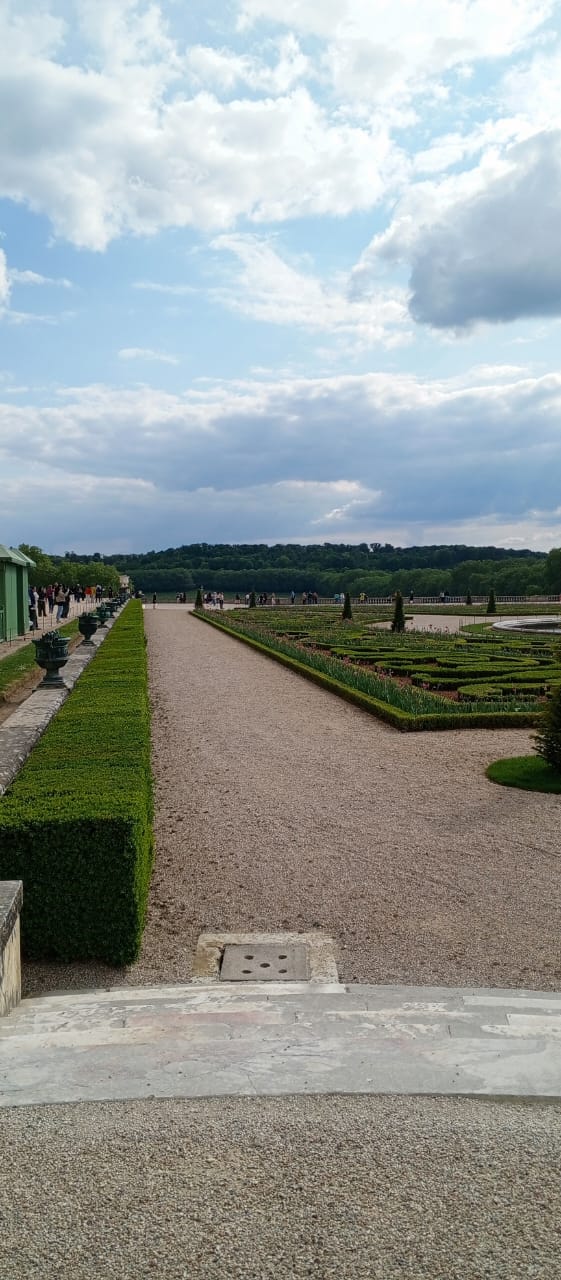 A closer look at the jardin area, Versailles Palace