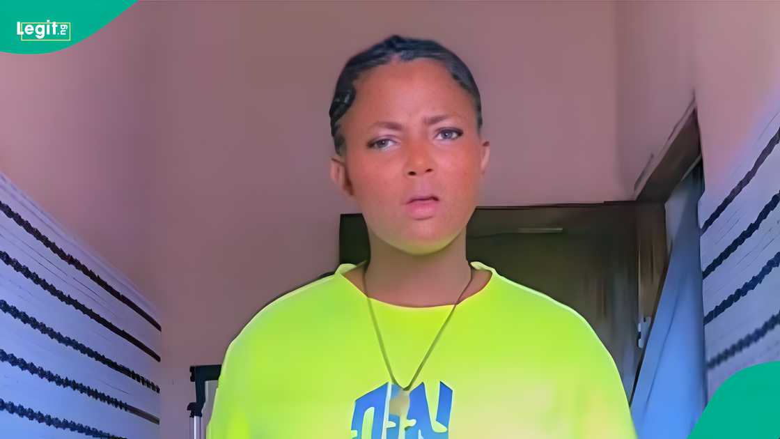 A Nigerian lady shared how her younger sister reacted after she gave her a new Android phone.