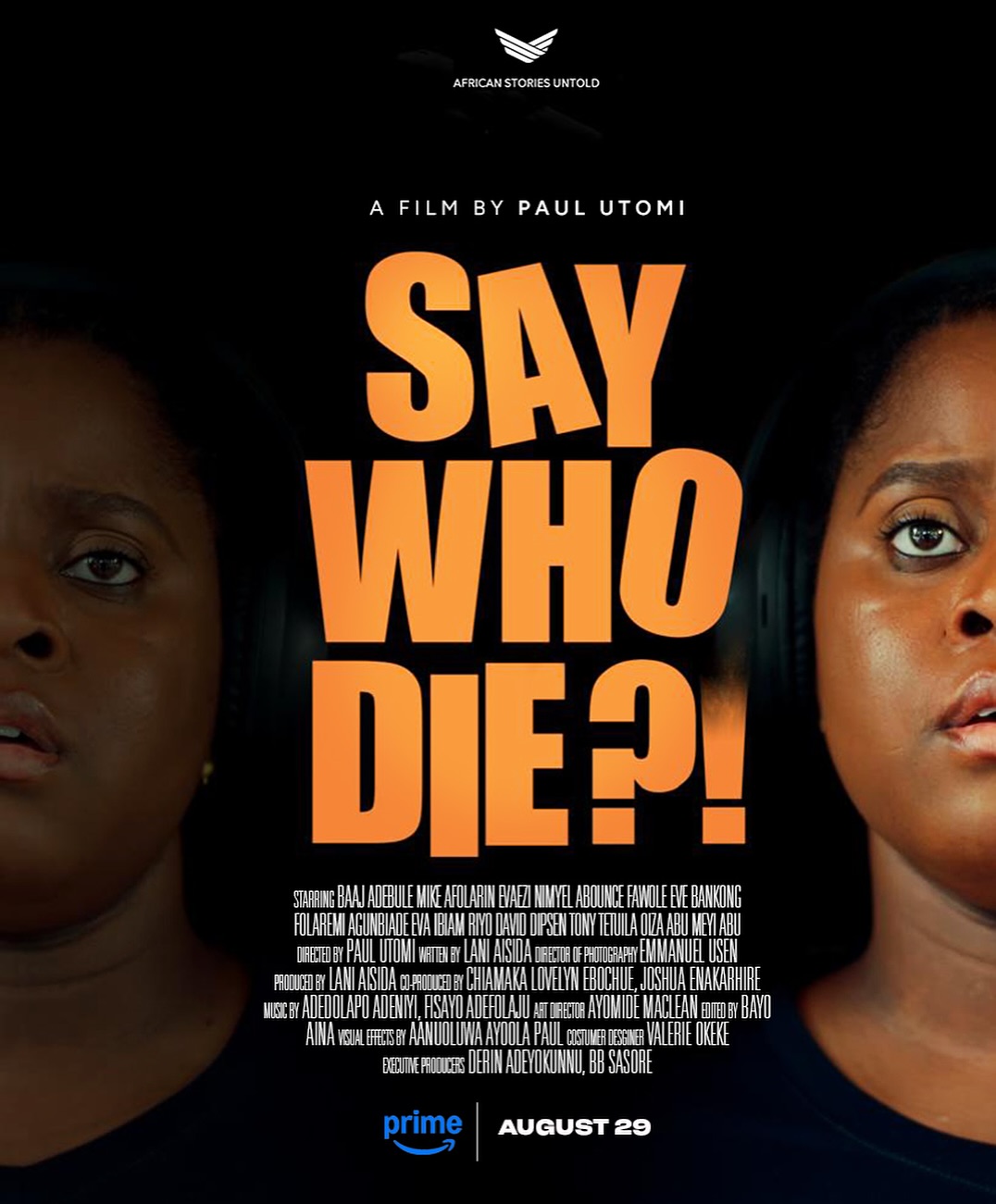 Cover of movie, 'Say Who Die'