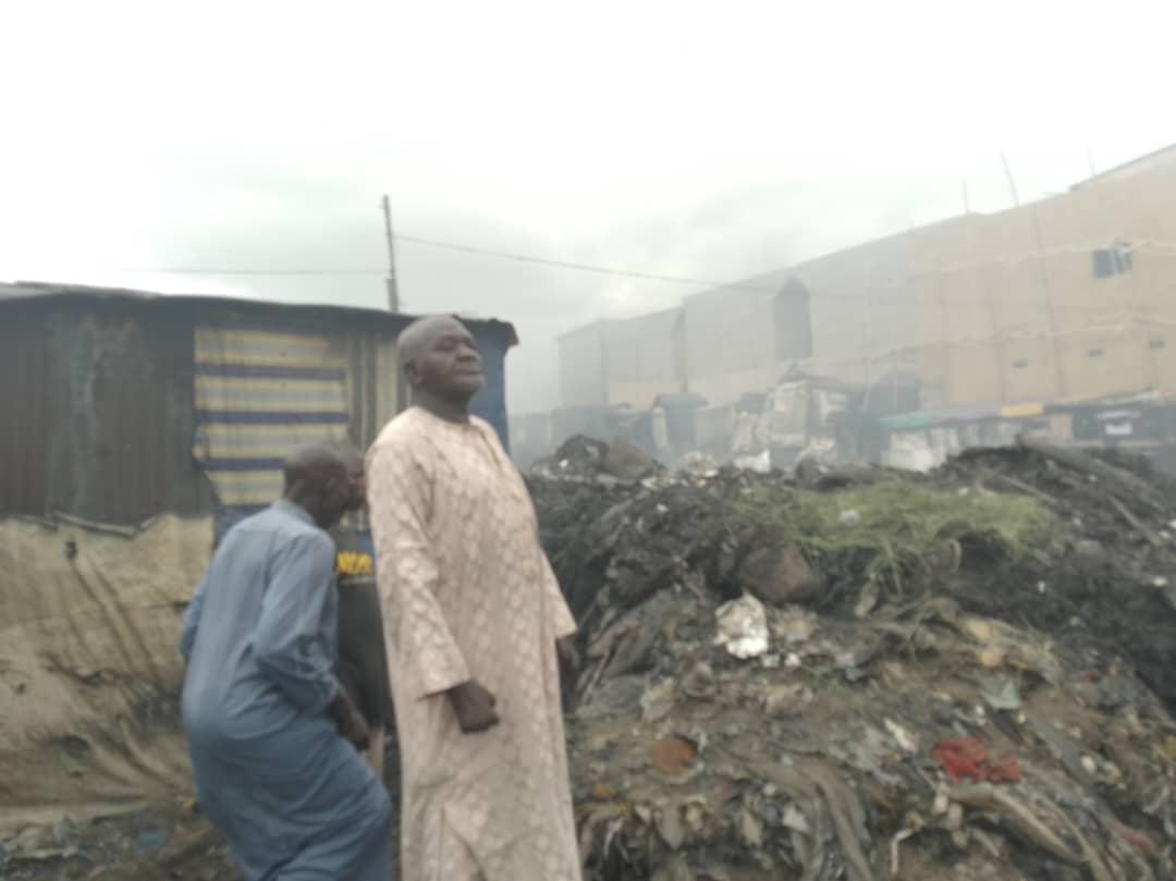 The Alaba Rago settlement was built on a dumpsite.