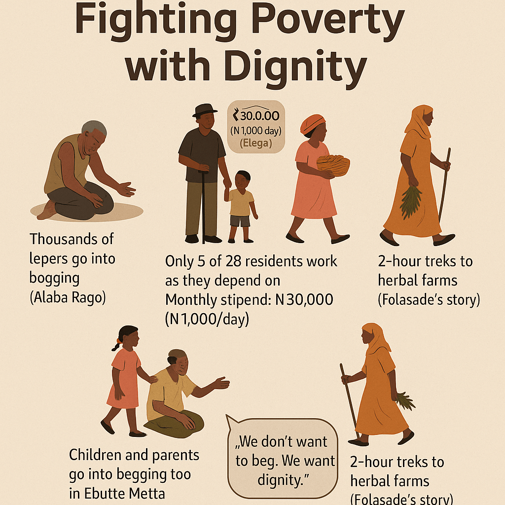 Infographic showing the poverty rate in the colonies